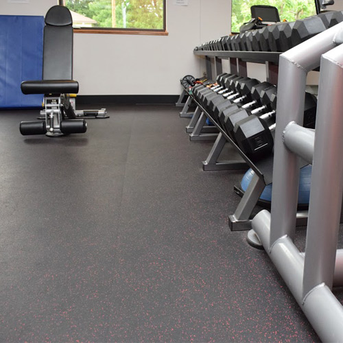 Rubber Athletic Flooring