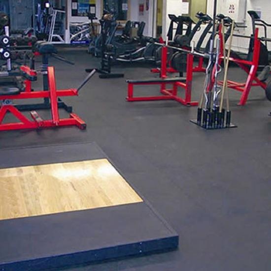 Anti-Fatigue Gym Rubber Flooring